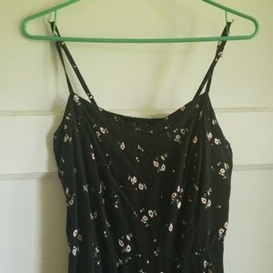 Black floral sundress - Old Navy Medium